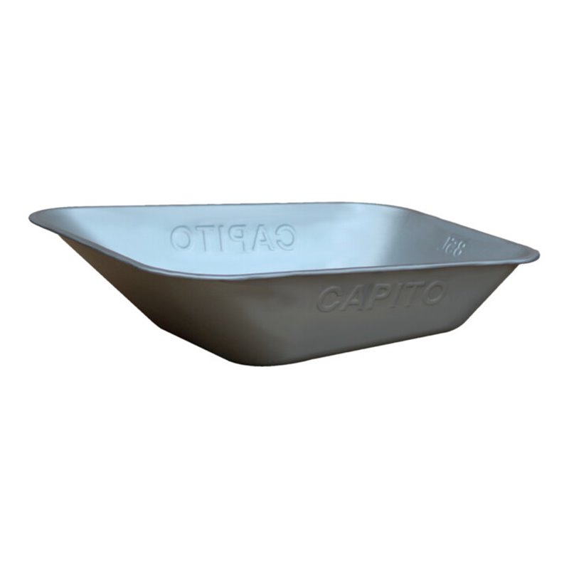 Mulde 85l für Allcar 85 verzinkt, gelocht, 09mm