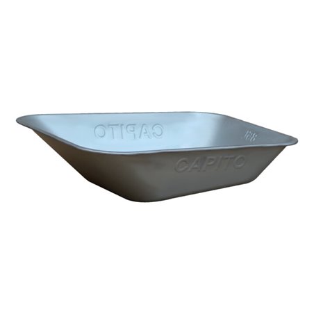 Mulde 85l für Allcar 85 verzinkt, gelocht, 09mm