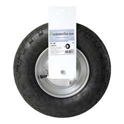 HAEMMERLIN Luftrad m. Metallfelge u. Achse 400 x 100 mm 400x100mm