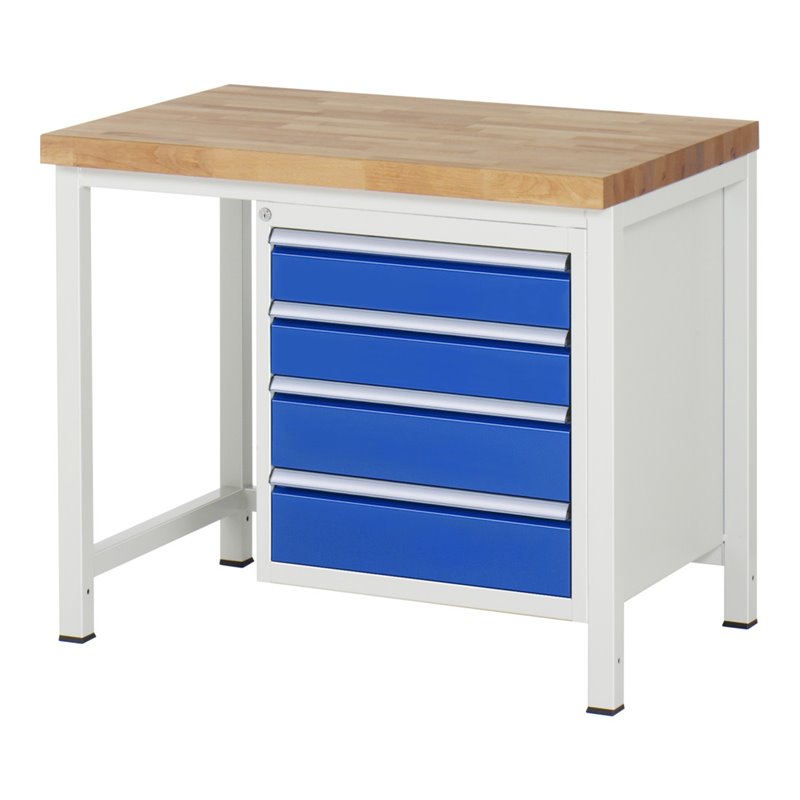 Rau Werkbank 8162 840 mm Buche-Massiv-Platte