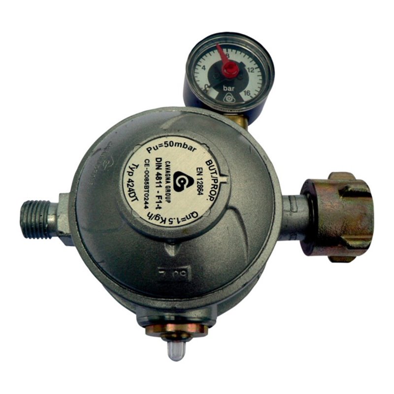 Regler 1,5kg/h, 50mbar zweistufig