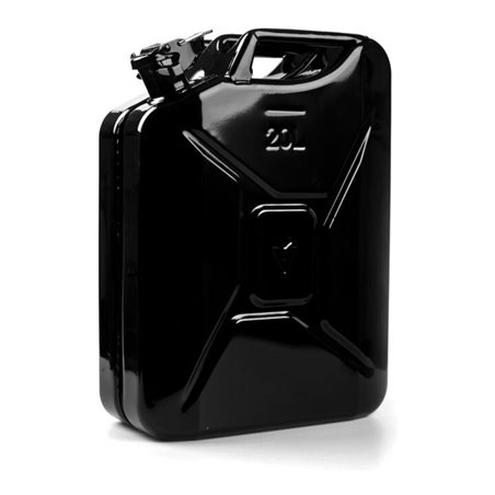 VALPRO Kraftstoffkanister Stahlblech Nenninhalt 20l Tiefschwarz RAL 9005