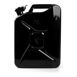VALPRO Kraftstoffkanister Stahlblech Nenninhalt 20l Tiefschwarz RAL 9005