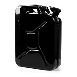 VALPRO Kraftstoffkanister Stahlblech Nenninhalt 20l Tiefschwarz RAL 9005