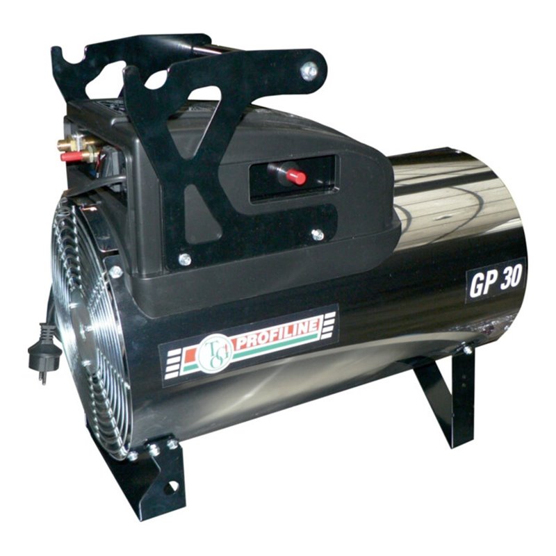 Gas-Heizgebläse 15-31,4kW regelbar Edelstahl