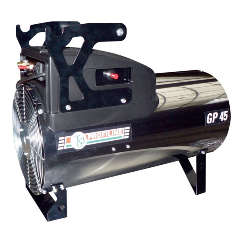 Gas-Heizgebläse 23-47kW regelbar Edelstahl