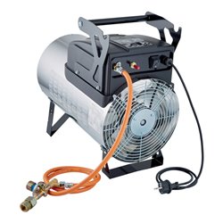 Gas-Heizgebläse 23-47kW regelbar Edelstahl