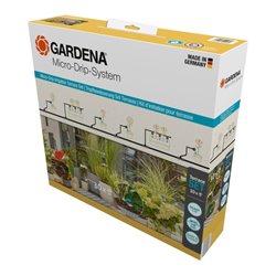 Gardena Tropfbewässerung-Set Terrasse (30 Pflanzen) Inhalt: 1 Stück