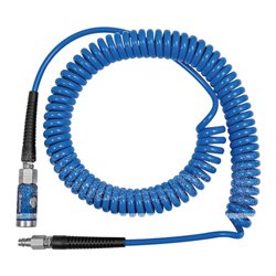 RIEGLER Spiralschlauch-Druckknopf-Sicherheitskupplung