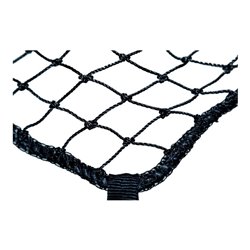 Abdecknetz 2,0x3,0 m MW 35 schwarz ohne Gummi