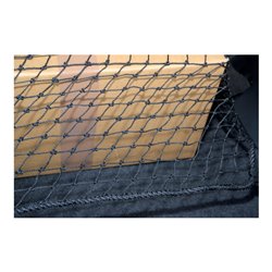 Abdecknetz 2,0x3,0 m MW 35 schwarz ohne Gummi