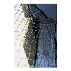 Abdecknetz 2,5x3,5 m MW 35 schwarz ohne Gummi