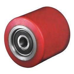 BS Rollen Appar.-Rad, Raddurchmesser 82 C40/82/70/73/20, rot 500kg