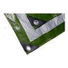 Gewebe-Abdeckplane 5 x 6 m 140g/m² grün