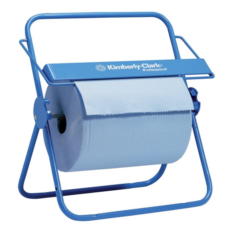 KIMBERLY-CLARK PROFESSIONAL Wandhalter für Großrolle Metall blau