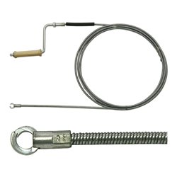 E&R Rohrwellentechnik Rohrreinigungswelle 8 mm x 5 m E+R