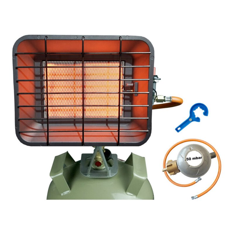 BLUECRAFT Infrarot Aufsteckstrahler BC4200PZ mit Piezozündung