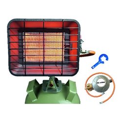 BLUECRAFT Infrarot Aufsteckstrahler BC4200PZ mit Piezozündung