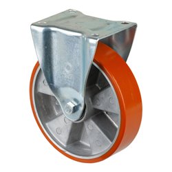 BS Rollen Bockrolle, Durchmesser 200mm L410.B90 400kg, Stahl verzinkt