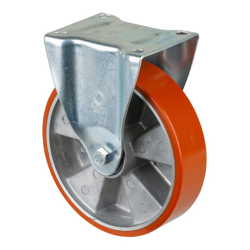 BS Rollen Bockrolle, Durchmesser 200mm L410.B90 400kg, Stahl verzinkt