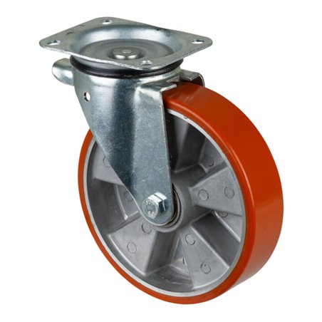 BS Rollen Lenkrolle, Durchmesser 200mm L400.B90 400kg, Stahl verzinkt