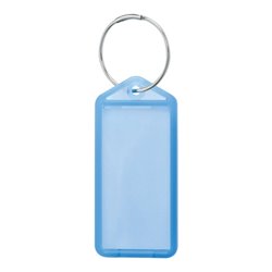 REIHER Schlüsselanhänger aufklappbar Kunststoff blau