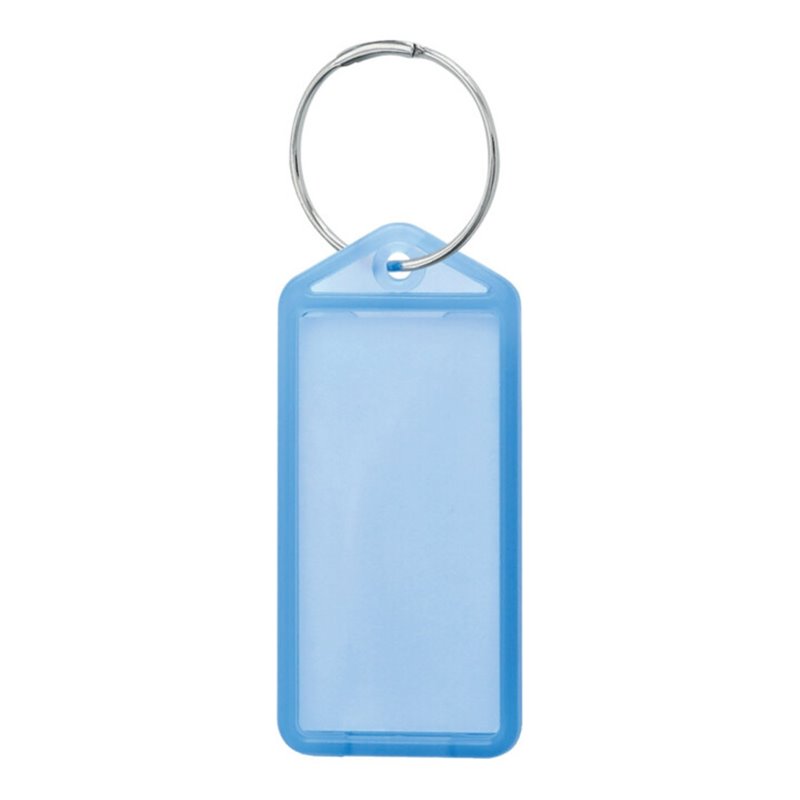 REIHER Schlüsselanhänger aufklappbar Kunststoff blau