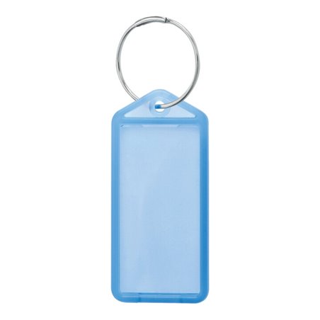 REIHER Schlüsselanhänger aufklappbar Kunststoff blau