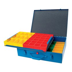 Sortimentskasten B330xT440xH50mm mit 23 Einsätzen