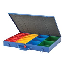 Sortimentskasten B330xT440xH50mm mit 23 Einsätzen