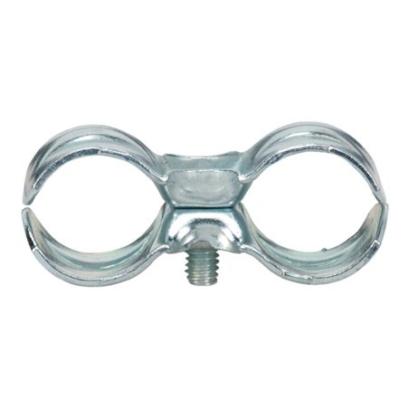 Doppelschlauchklemme Stahlkl. 13x13 mm