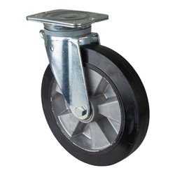 BS Rollen Lenkrolle, Durchmesser 250mm L400.B80 450kg, Stahl verzinkt