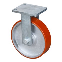 BS Rollen Bockrolle Poly auf Gussf. 300 mm