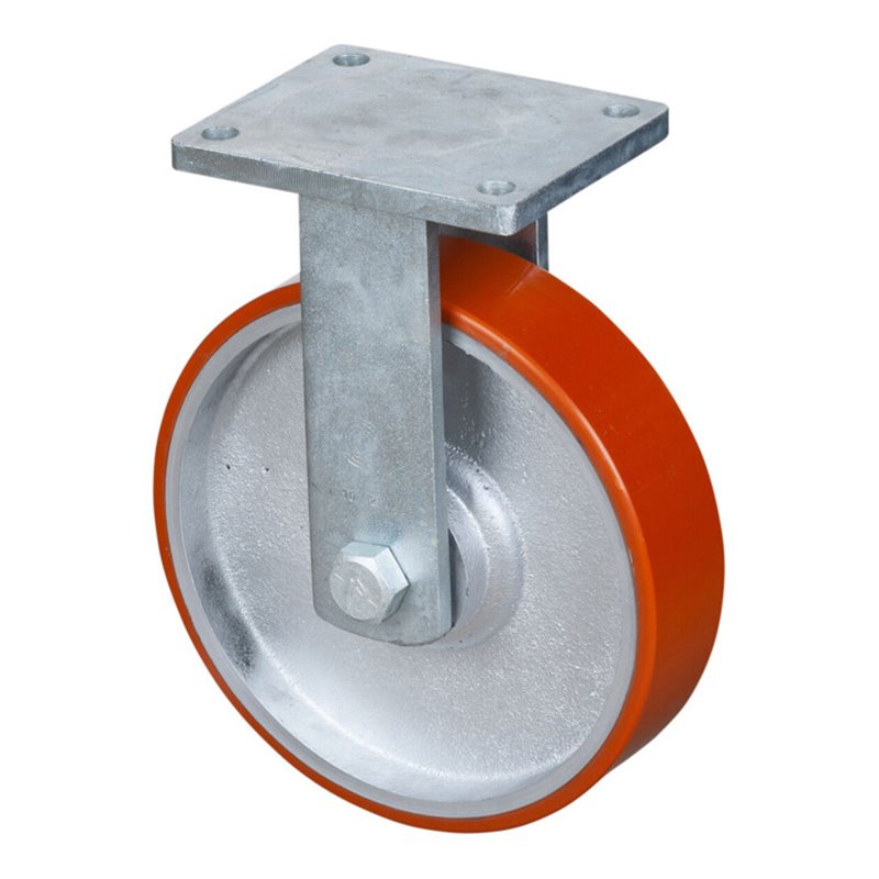 BS Rollen Bockrolle Poly auf Gussf. 300 mm