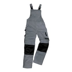 Excess Arbeitslatzhose Champ, Gr. 58, grau/schwarz