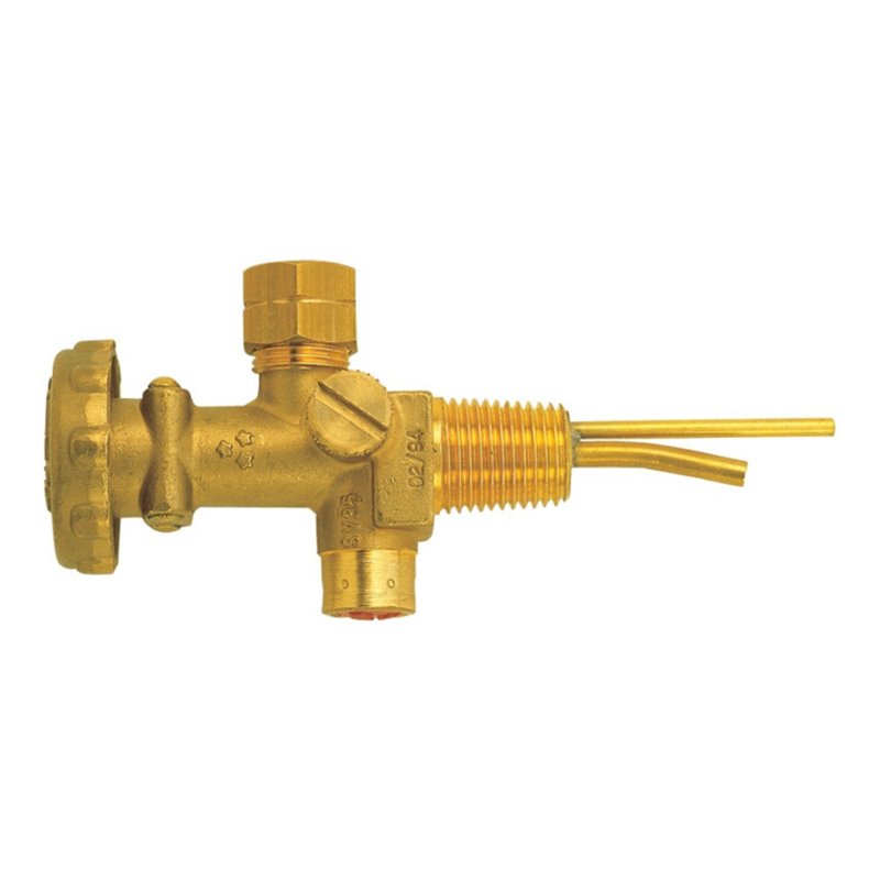 GCE Kleinstflaschenventil Propan G3/8' links mit Überdrucksicherung