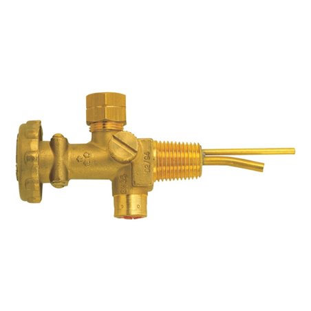 GCE Kleinstflaschenventil Propan G3/8' links mit Überdrucksicherung