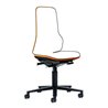 bimos Arbeitsstuhl ESD Neon 2, orange Sitzhöhe 450-620 mm mit Rollen, ohne