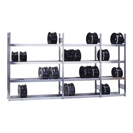 Regalwerk BERT Felgenregal Grundfeld