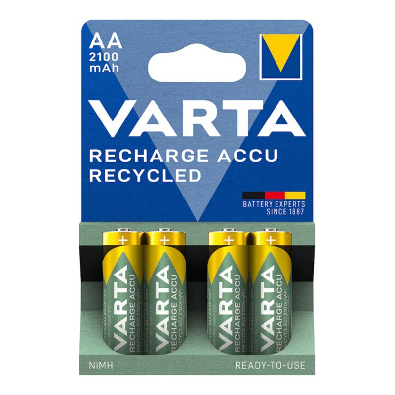 VARTA RECHARGE ACCU AA 2100mAh 4er Blister