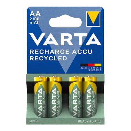 VARTA RECHARGE ACCU AA 2100mAh 4er Blister