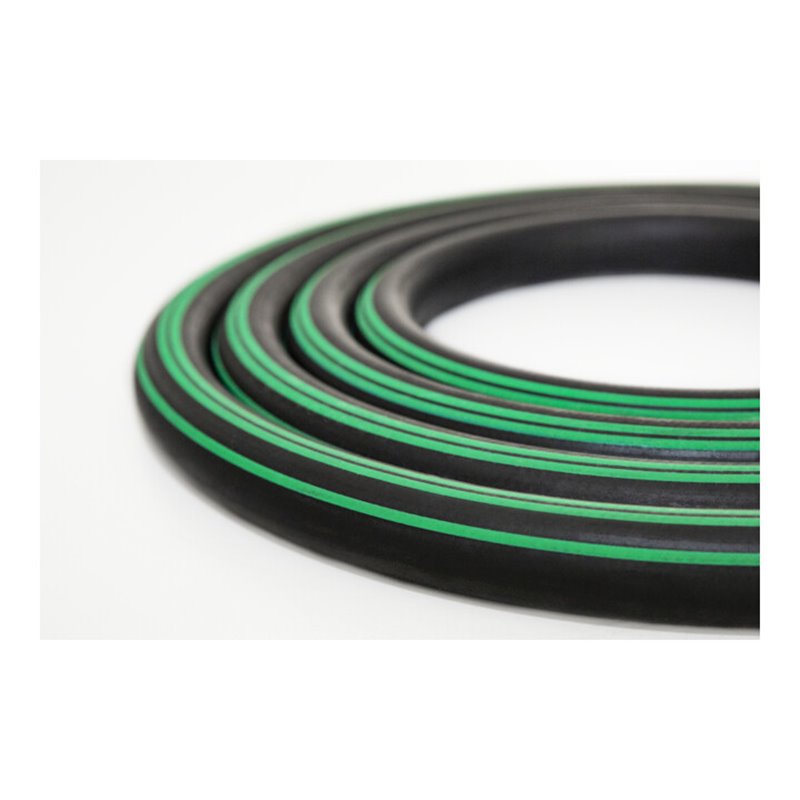 Semperit Supreme Vielzweckpremiumschlauch Supreme, 19x4,5mm schwarz 3 grüne Streifen 20bar, 50m
