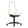 bimos Arbeitsstuhl ESD Neon 2, grün Sitzhöhe 450-620 mm mit Rollen, ohne Polster