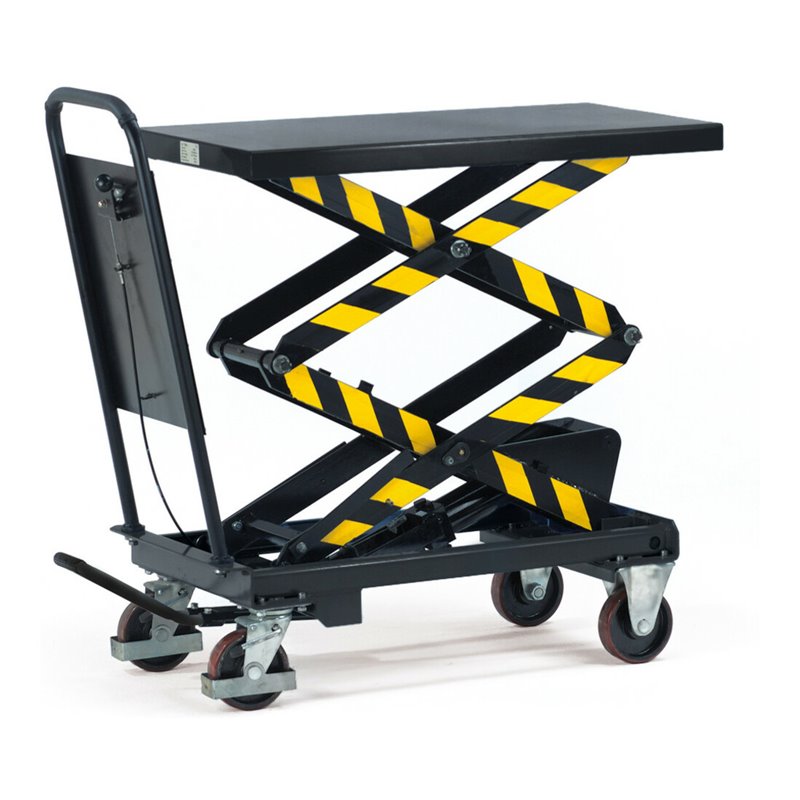 fetra Hubtischwagen Doppelschere für besonders großen Hubbereich