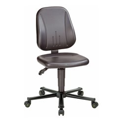 bimos Arbeitsstuhl ESD Unitec 2, schwarz Sitzhöhe 440-620 mm Kunstleder, mit