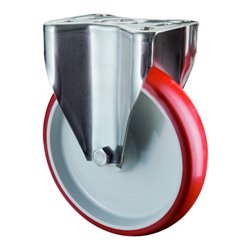 BS Rollen Lenkrolle, Durchmesser 200mm H110.B26 200kg Edelstahl