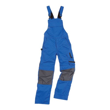 Excess Arbeitslatzhose Champ, Gr. 50, blau/grau