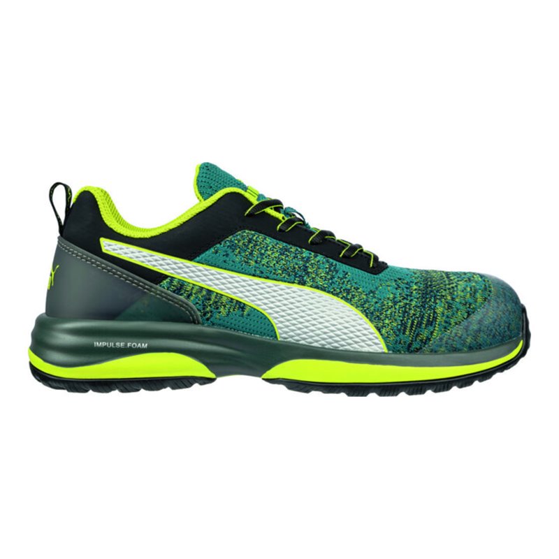 PUMA SAFETY CHARGE GREEN LOW S1P ESD HRO SRC