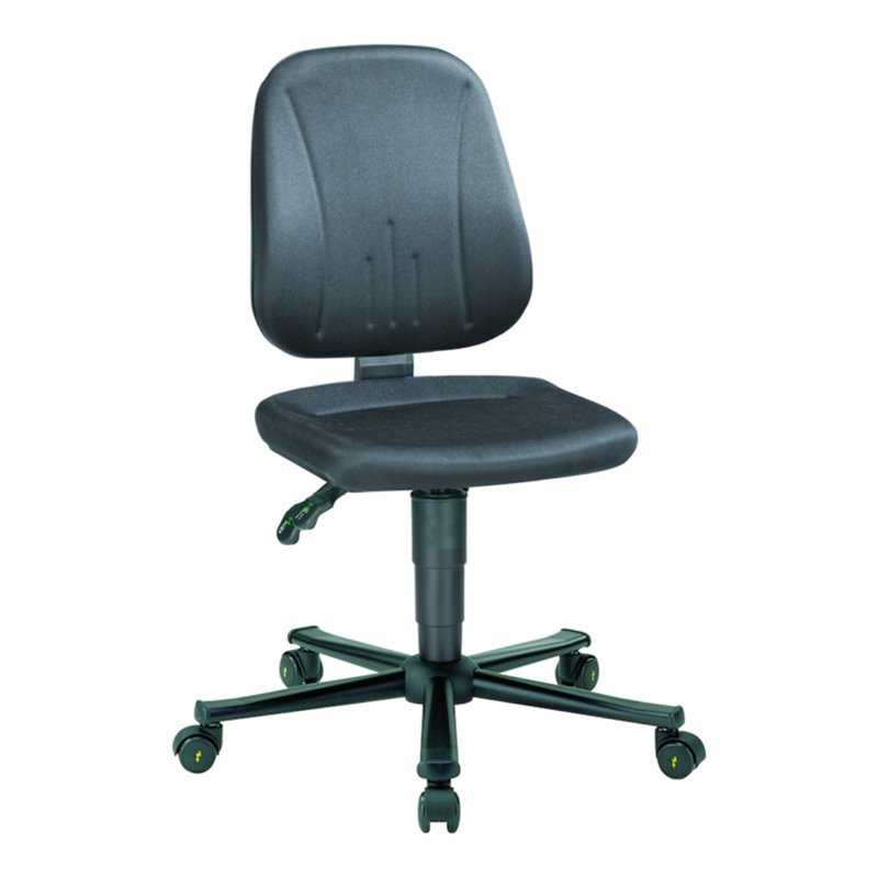 bimos Arbeitsstuhl ESD Unitec 2, schwarz Sitzhöhe 440-620 mm Stoffpolster, mit