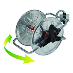 Wandschlauchhalter galvanisiert, schwenkbar 1/2'-50 Meter